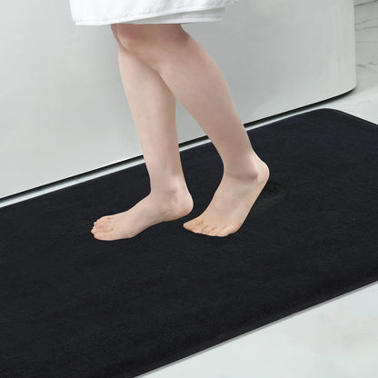 Tapis de bain en mousse à mémoire de forme absorbant et à séchage rapide