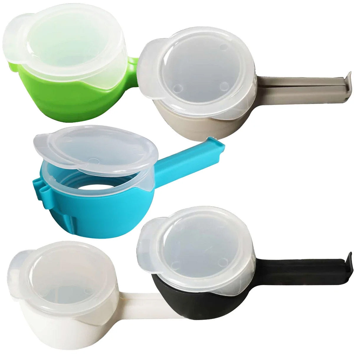 Clips de Scellage Pratiques avec Becs Verseurs pour Aliments Frais