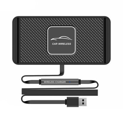 Support de Chargement Sans-Fil pour Voiture avec Chargeur Allume-Cigare