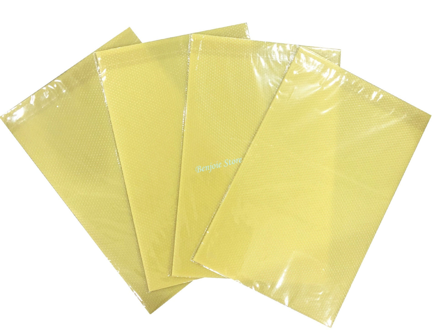 Ensemble de 4 tapis antibactériens et imperméables pour réfrigérateur