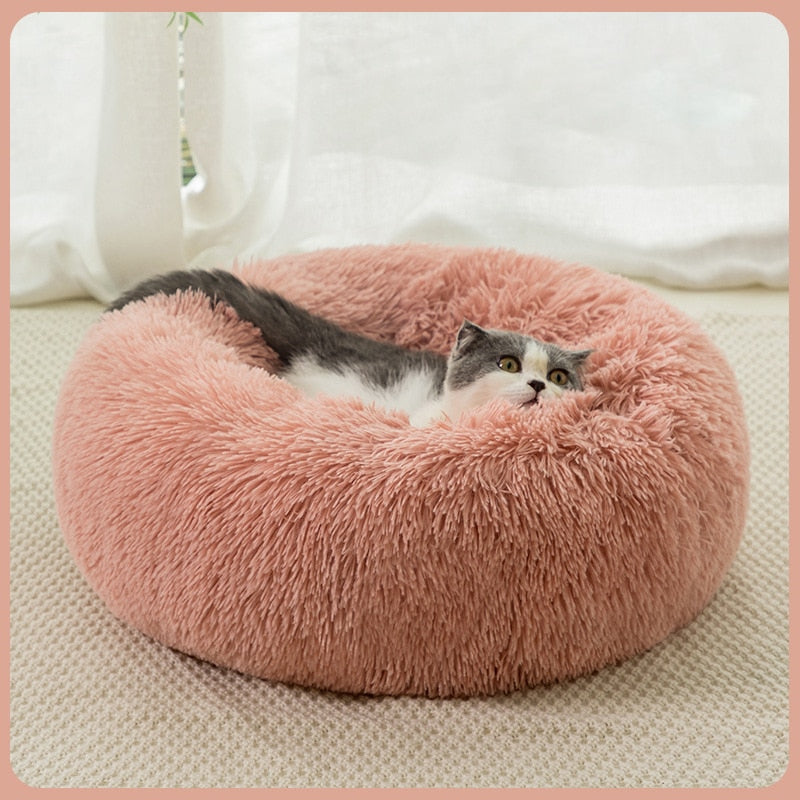 Coussin Douillet en Peluche pour Animaux - Confort Ultime et Style!