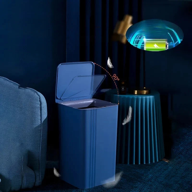 Poubelle Automatique Étanche avec Capteur - Gestion des déchets moderne et hygiénique