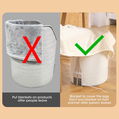 Chauffe-Jambes Digital Pliant : Douceur et Chaleur Instantanées