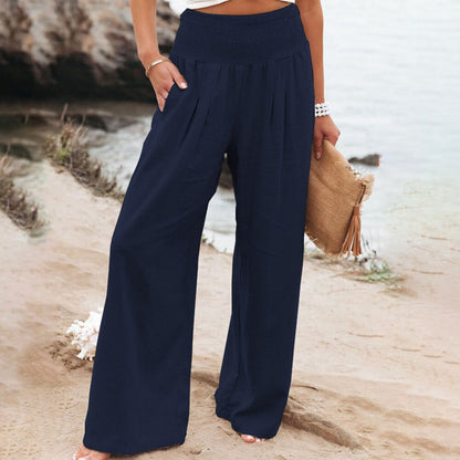 Pantalon d'été en coton léger - Élégance et confort pour vos journées ensoleillées