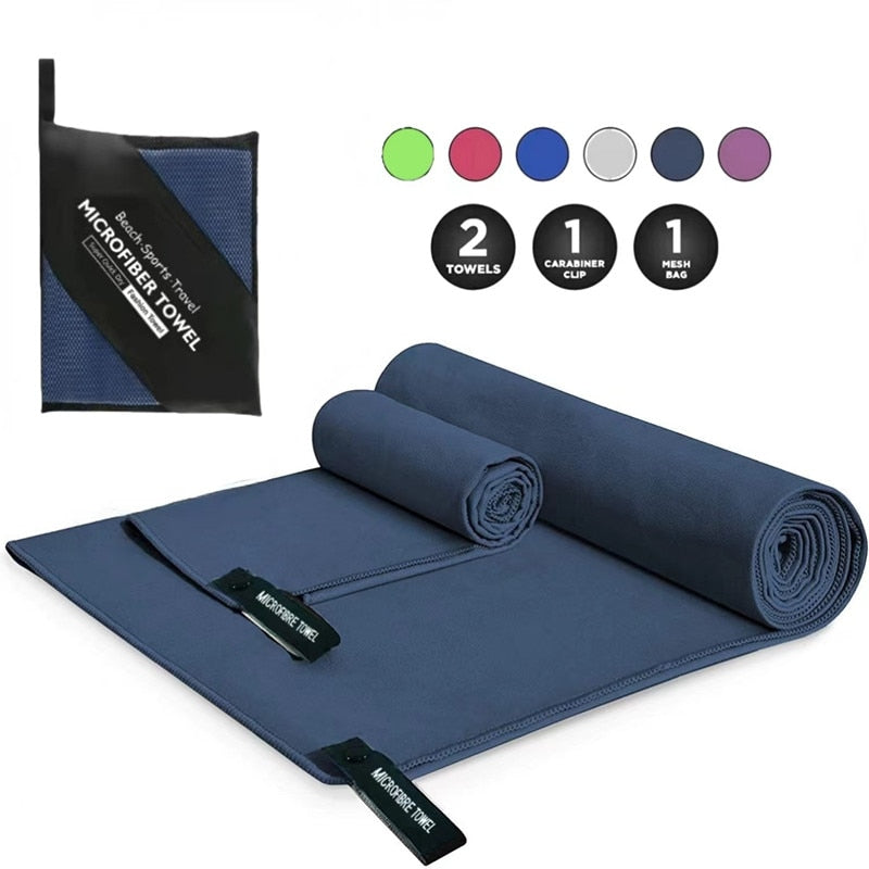 Serviette en microfibre ultra-absorbante - 1 achetée, 1 offerte !