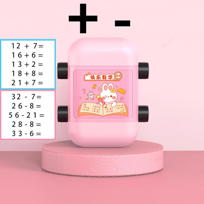 Tampon Réutilisable pour un Apprentissage Ludique des Mathématiques