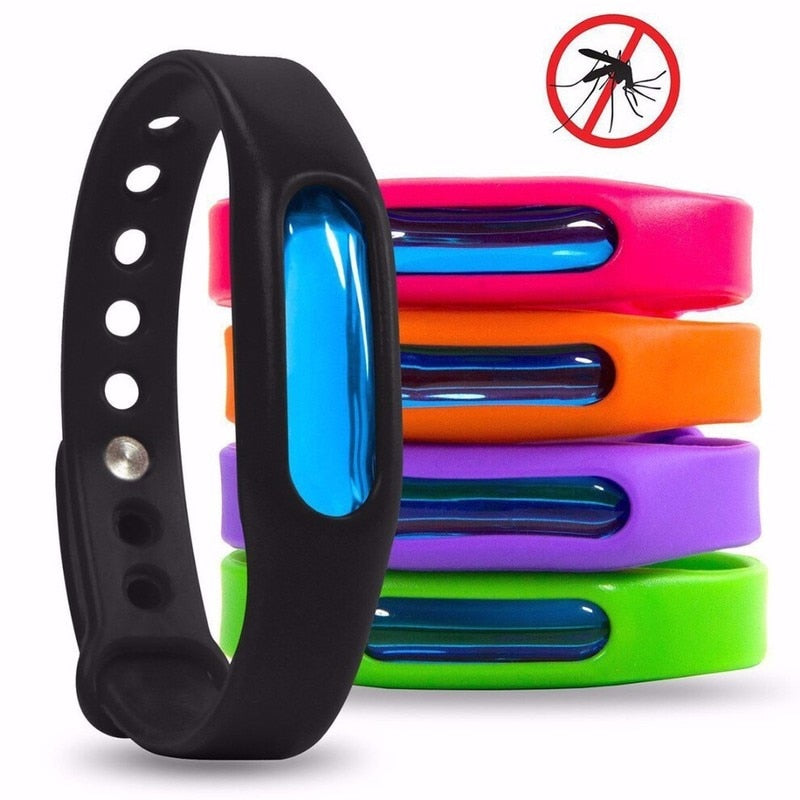 Lot de 5 - Bracelet anti-moustique