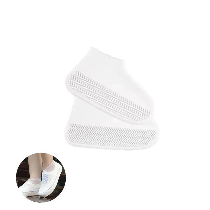 Sur-chaussures en Silicone Imperméables - Lot de 2 Paires pour Aventures Par Tout Temps