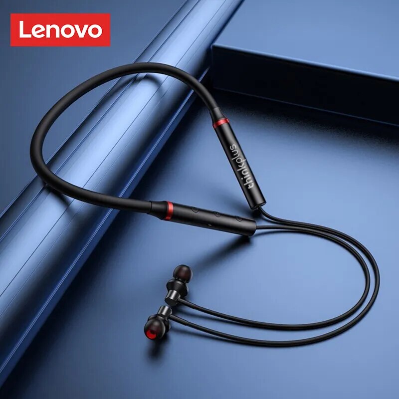 Écouteurs sans fil Bluetooth tour de cou Lenovo HE05X - Son exceptionnel et confort optimal