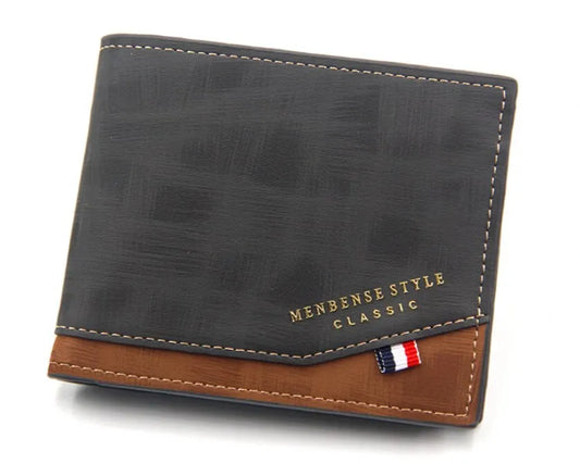 Portefeuille en cuir élégant et spacieux pour hommes