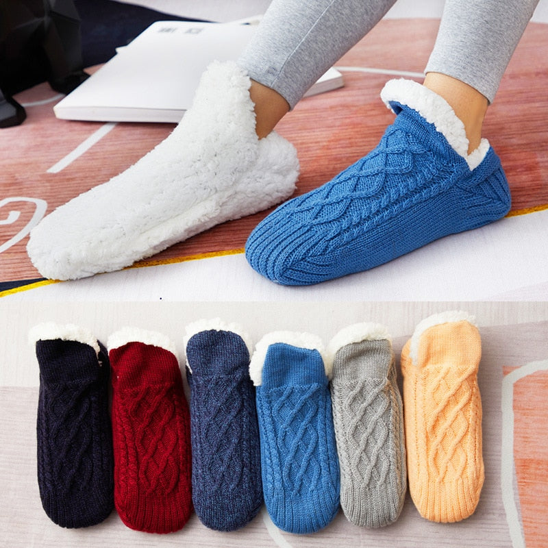 Paires de chaussettes molletonnées ultra douces pour un hiver cosy