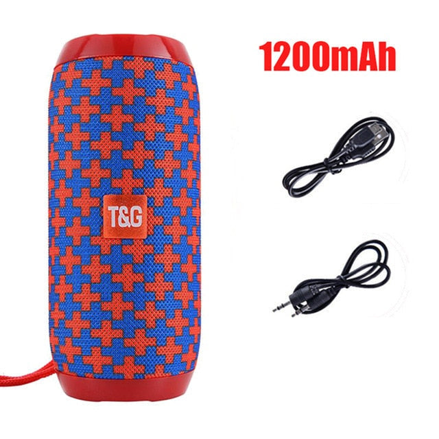 Enceinte Bluetooth Imperméable avec Radio FM Intégrée - Parfaite pour l'Aventure !