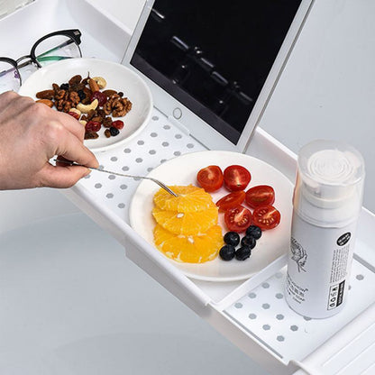 Plateau de Bain Extensible : Luxe et Détente à Portée de Main