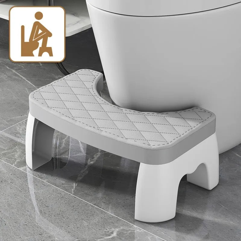Tabouret de Toilette Élégant en Bois Durable