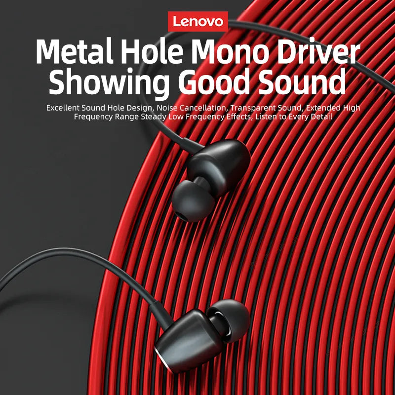 Écouteurs sans fil Bluetooth tour de cou Lenovo HE05X - Son exceptionnel et confort optimal