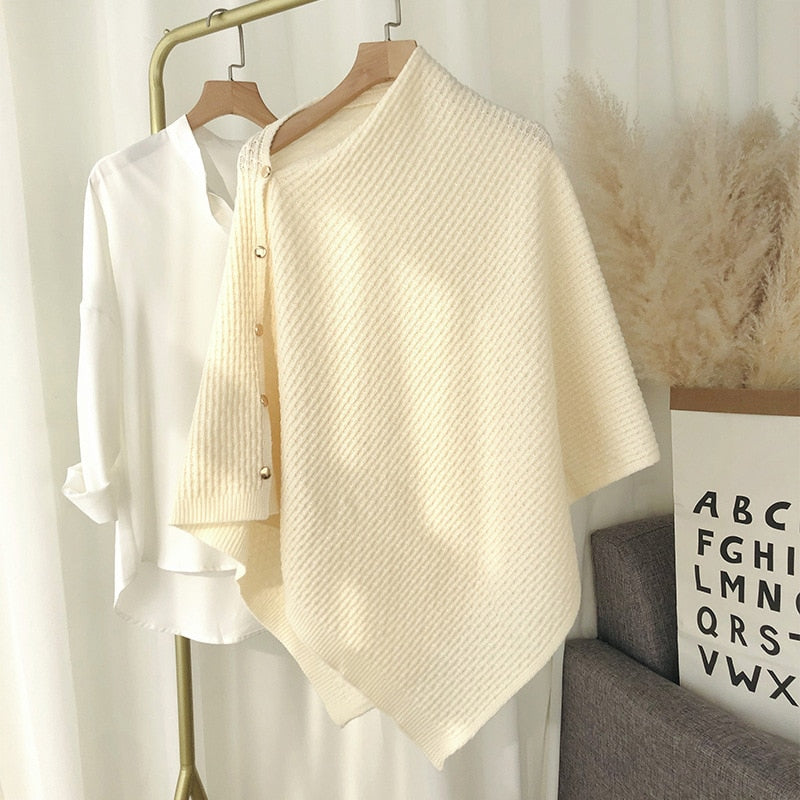 Châle 4 en 1 pour Femme - Élégance et Confort cet Hiver