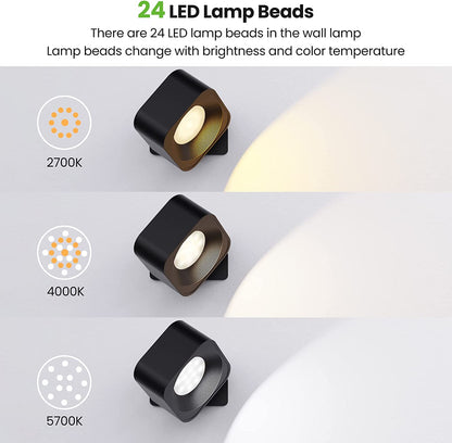 Mini Projecteur LED 180° - Sans Fil et Magnétique