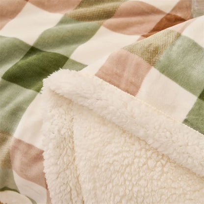 Plaid Doux à Carreaux - Chaleur et Confort Incontournables