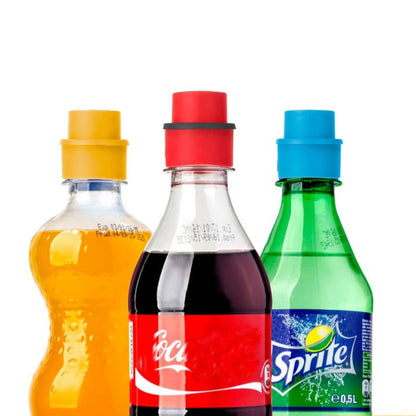 Bouchons Sous Vide pour Boissons Gazeuses - Lot de 5