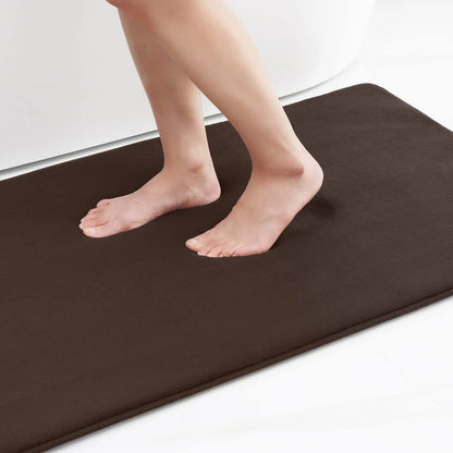 Tapis de bain en mousse à mémoire de forme absorbant et à séchage rapide