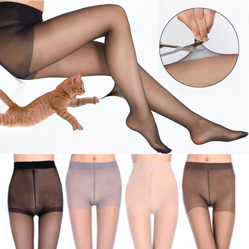 Collants Anti-Déchirures - Lot de 2, Élégance et Confort Assurés