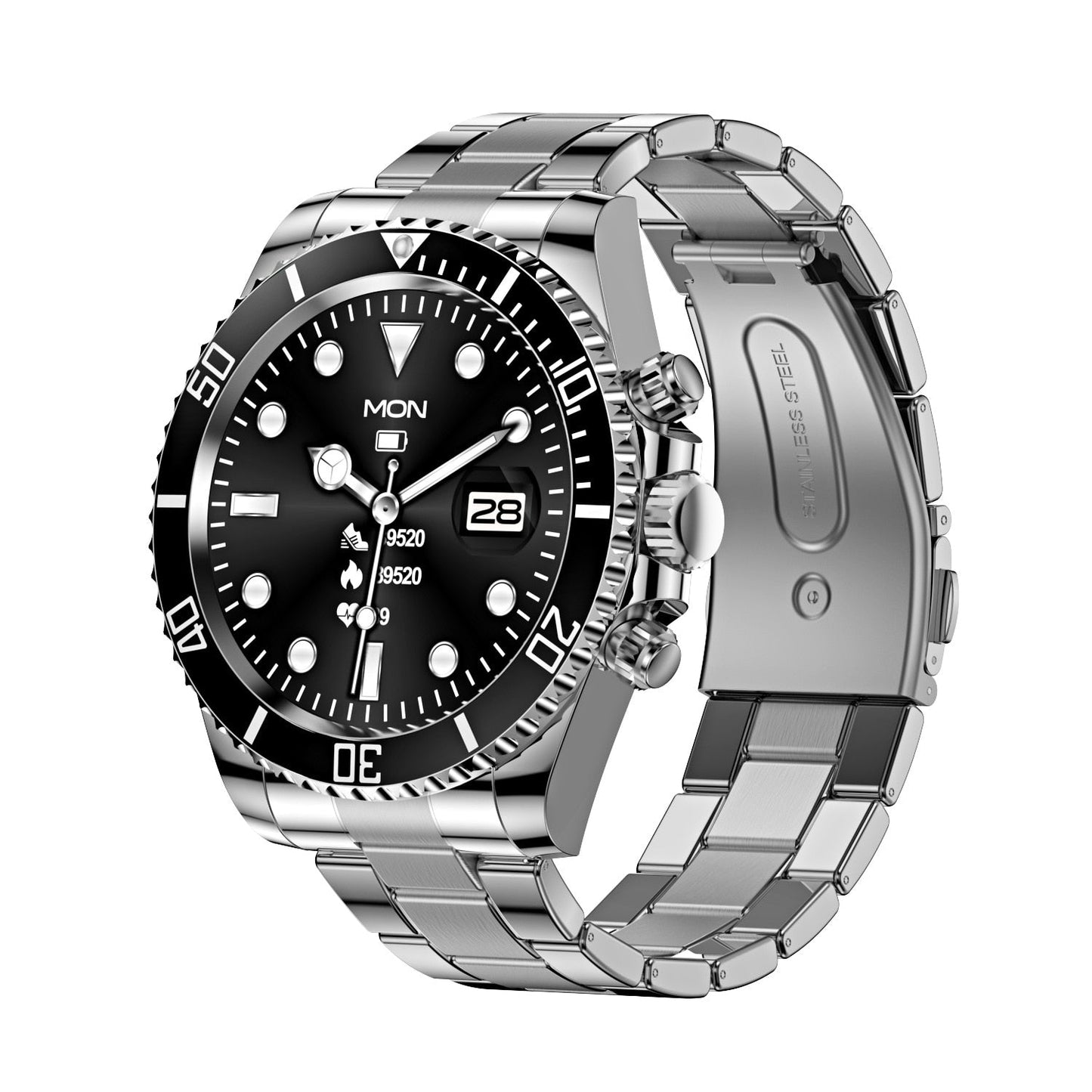 Montre connectée Bluetooth élégante pour homme