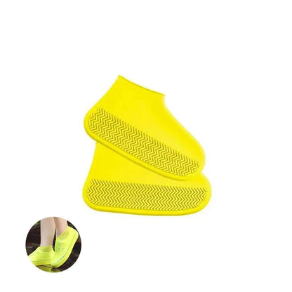 Sur-chaussures en Silicone Imperméables - Lot de 2 Paires pour Aventures Par Tout Temps