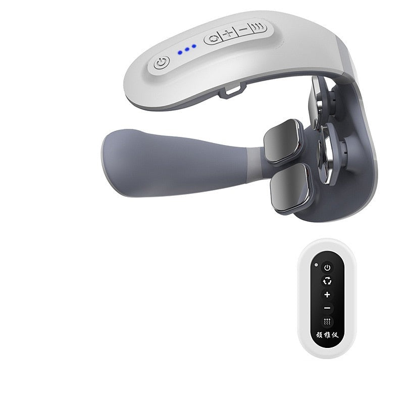 Masseur de cou chauffant électrique intelligent avec 6 modes de massage