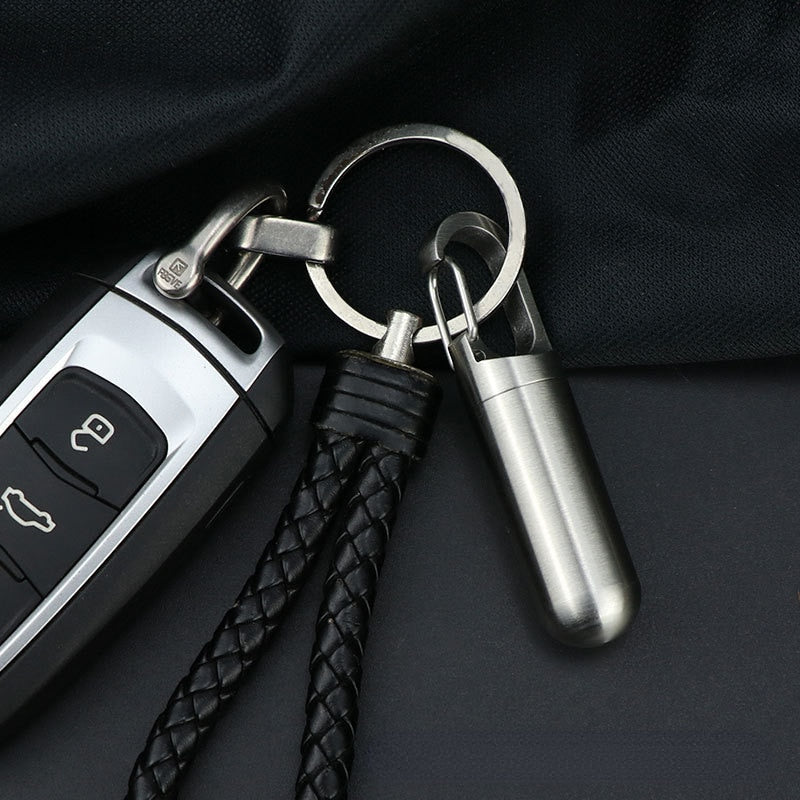 Mini Porte-Clé Boîte à Pilules Waterproof - Sécurisez Vos Médicaments.