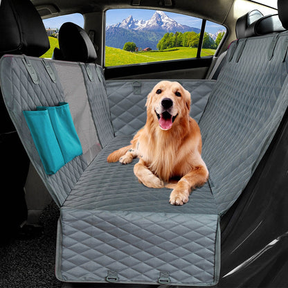 Housse de siège auto imperméable pour animaux - Confort et sécurité en voyage