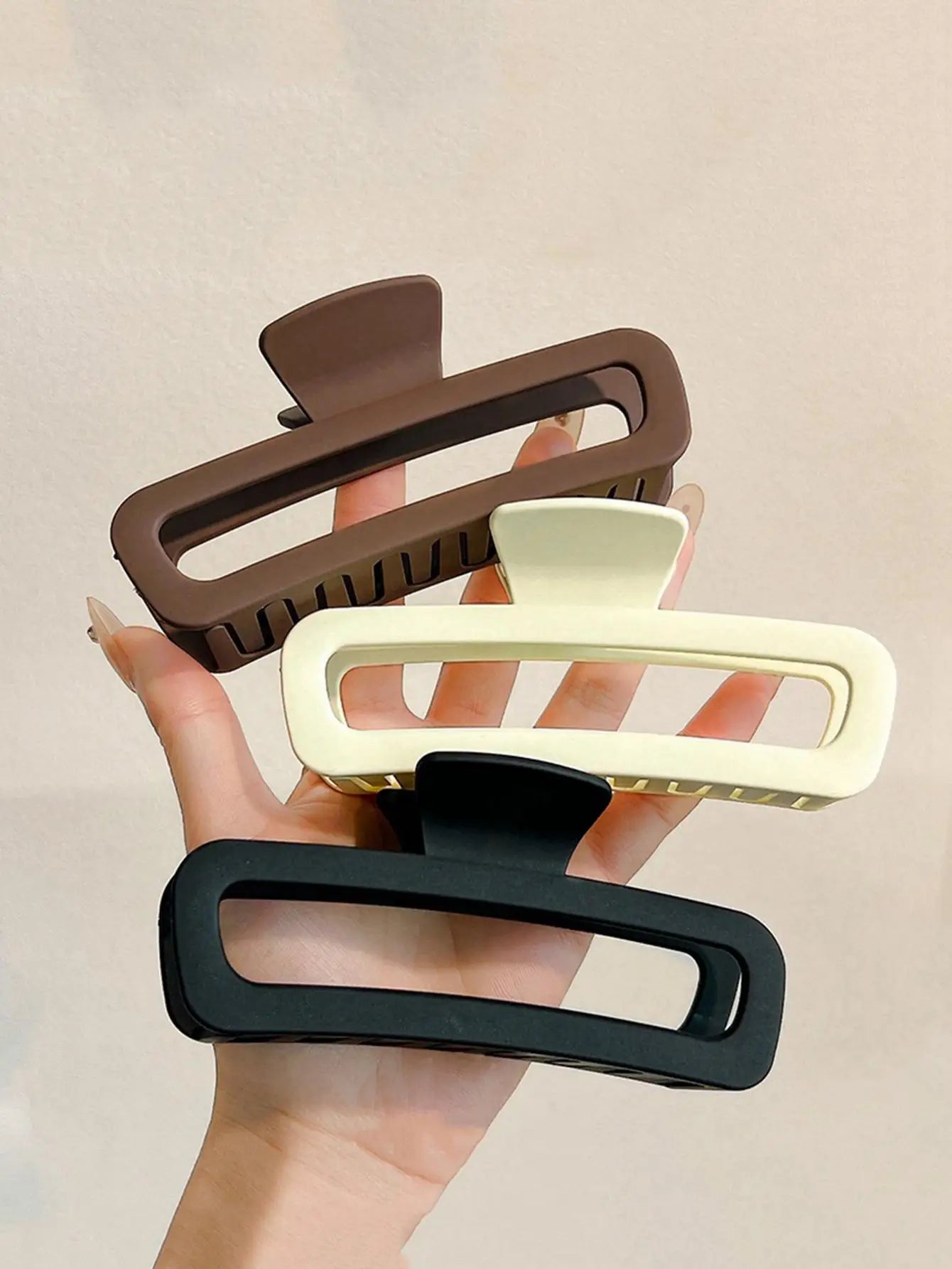 Trio Chic de Pinces à Cheveux Élégantes