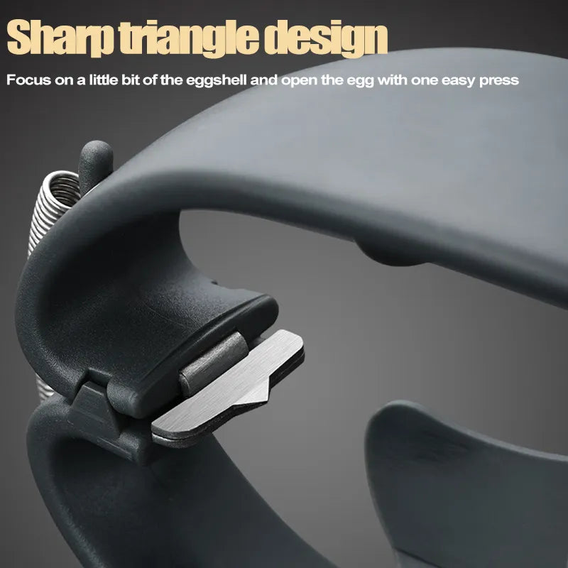 Ouvre-Œuf Multifonction en Acier Inoxydable pour Cuisine Pratique