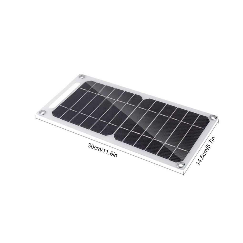 Panneau Solaire Rechargeable 5V pour Aventures en Plein Air