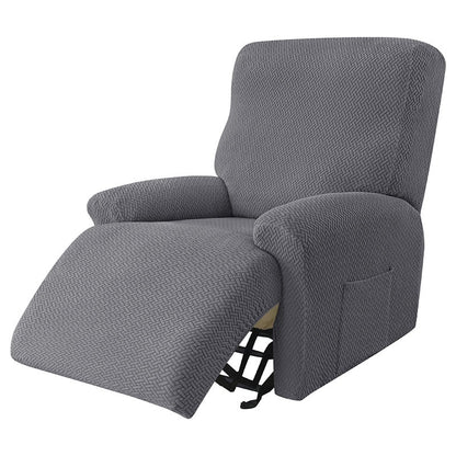 Housse de Fauteuil Élégante avec Poches Pratiques
