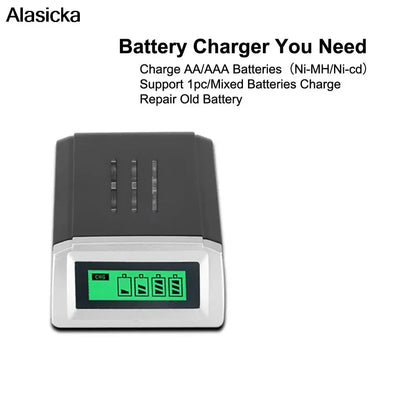 Chargeur Universel à 4 Emplacements avec Écrans LCD - Recharge Simplifiée