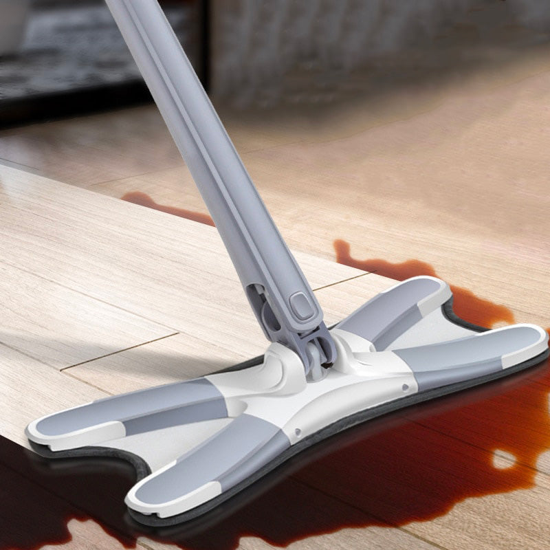 Serpillère réutilisable en microfibre 360° pour un nettoyage facile et rapide !