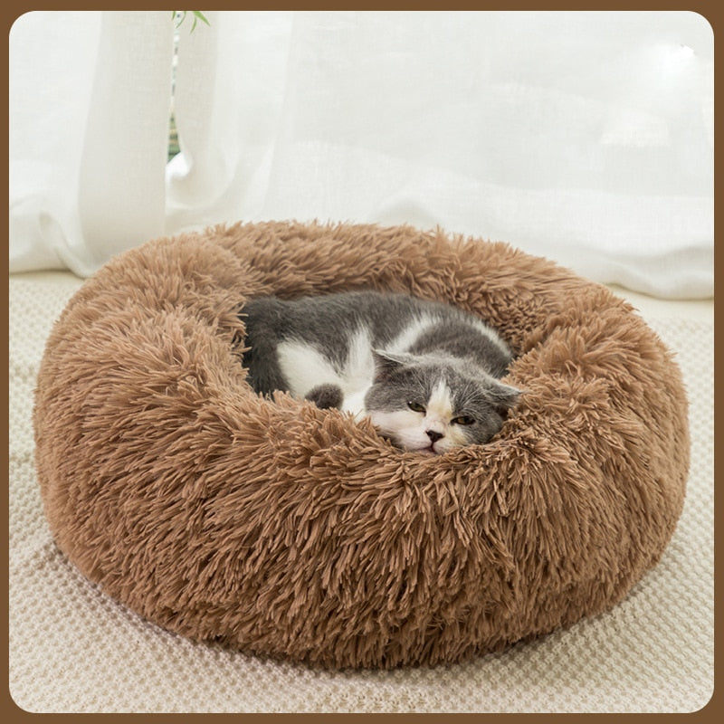 Coussin Douillet en Peluche pour Animaux - Confort Ultime et Style!