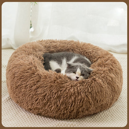 Coussin Douillet en Peluche pour Animaux - Confort Ultime et Style!