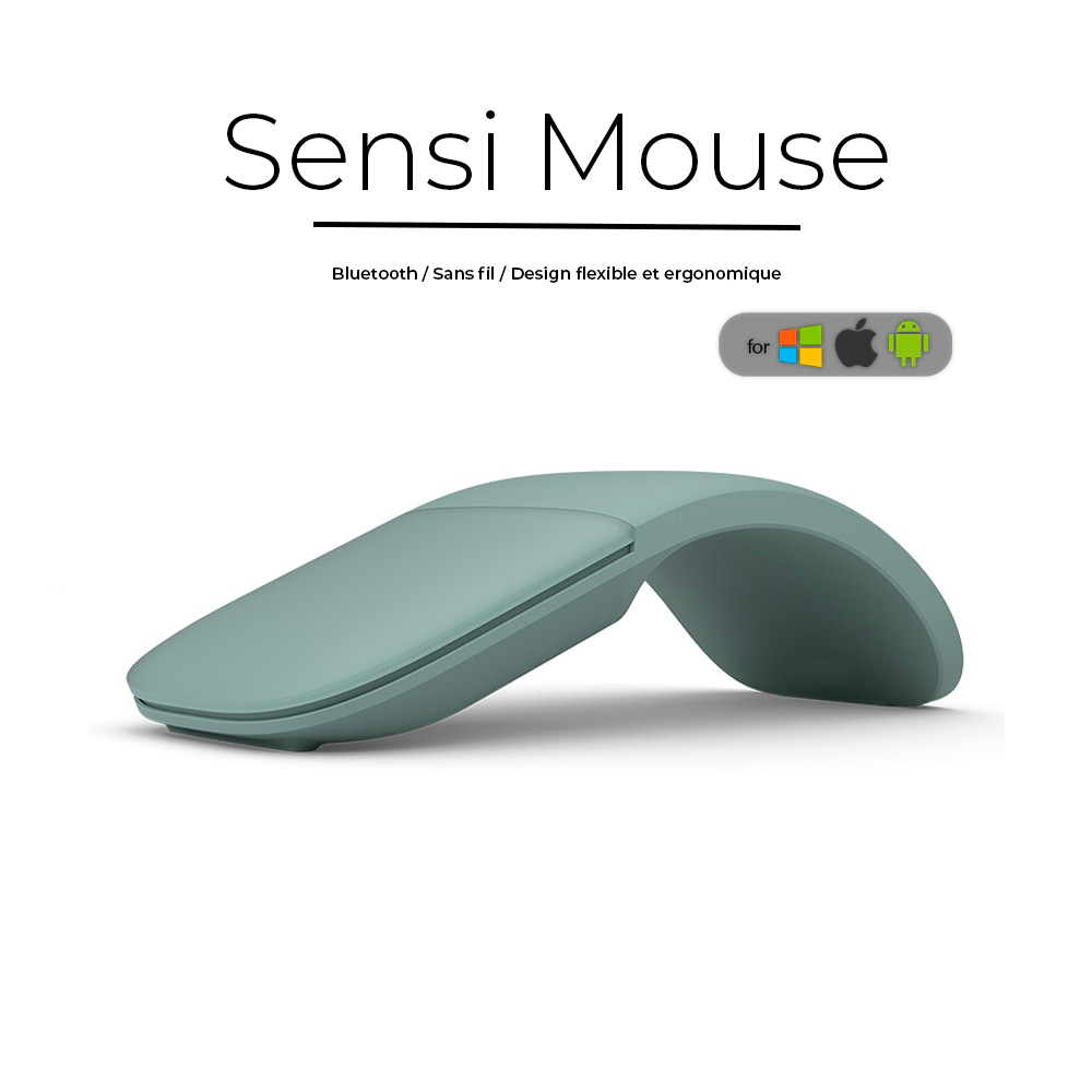 Sensi Mouse - La souris Bluetooth flexible pour un confort nomade