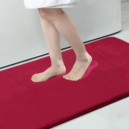 Tapis de bain en mousse à mémoire de forme absorbant et à séchage rapide