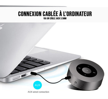 Haut-parleur Bluetooth Éclairé avec Micro Intégré et Son Exceptionnel