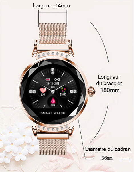 Montre Bluetooth Tactile Élégante avec Suivi de Santé et Modes Sportifs