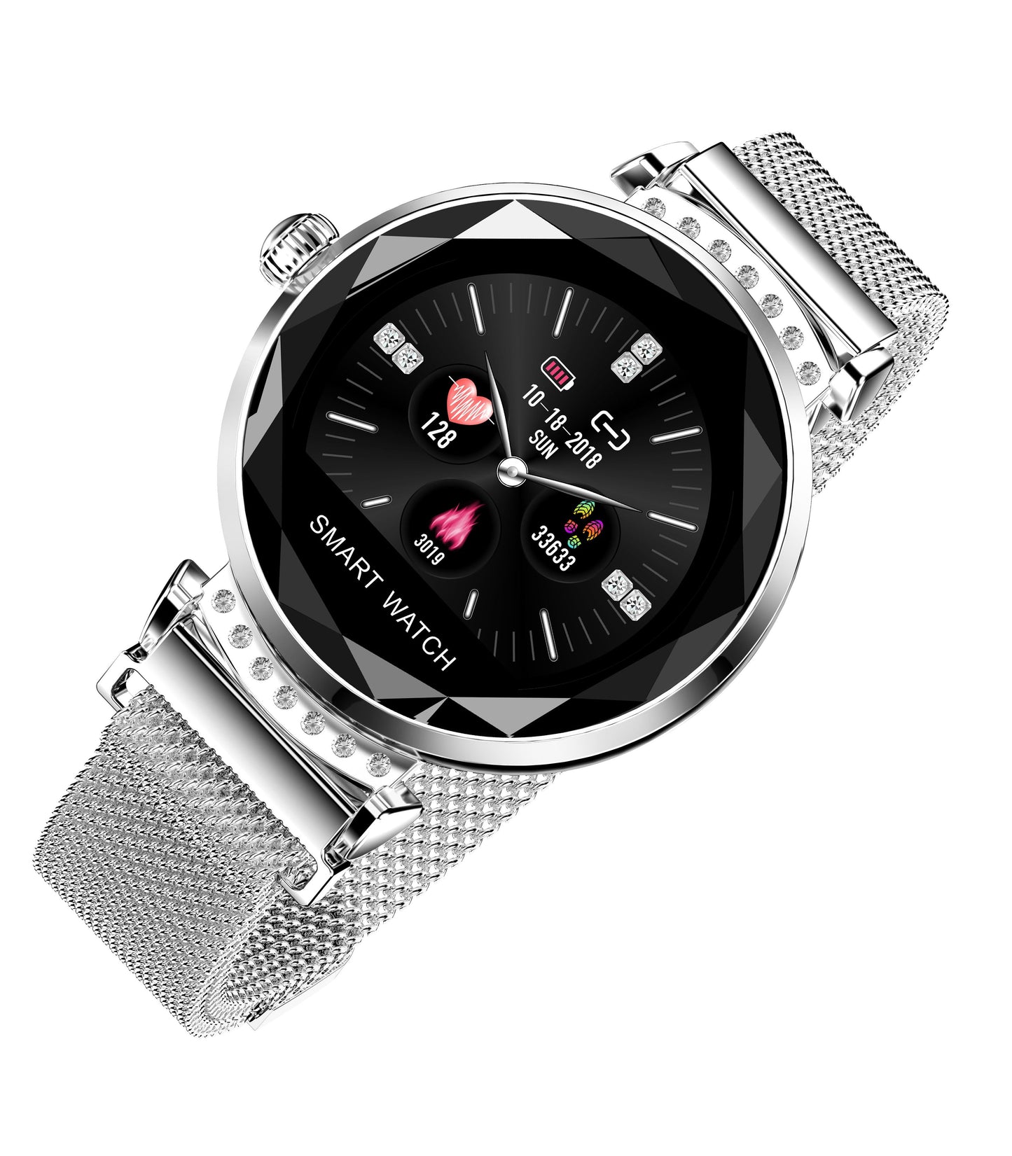 Montre Bluetooth Tactile Élégante avec Suivi de Santé et Modes Sportifs