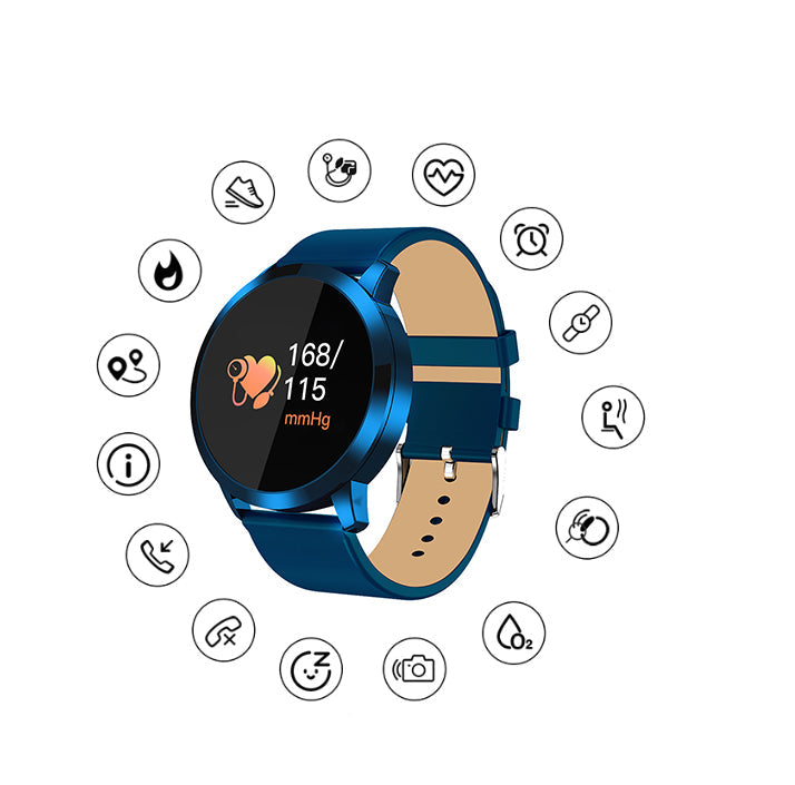 Montre Bluetooth Tactile Élégante avec Suivi de Santé et Modes Sportifs