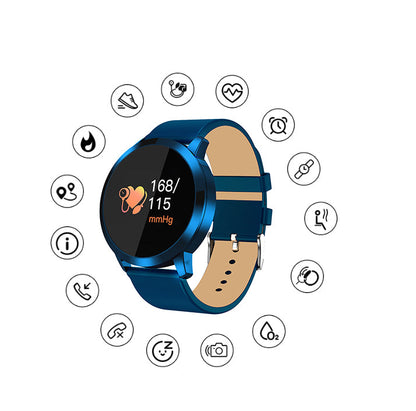 Montre Bluetooth Tactile Élégante avec Suivi de Santé et Modes Sportifs