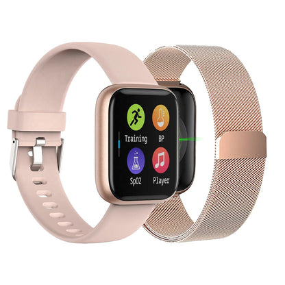 Montre Bluetooth Tactile Élégante avec Suivi de Santé et Modes Sportifs