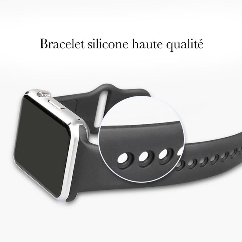 Montre Intelligente Bluetooth avec Écran Tactile et Caméra Intégrée