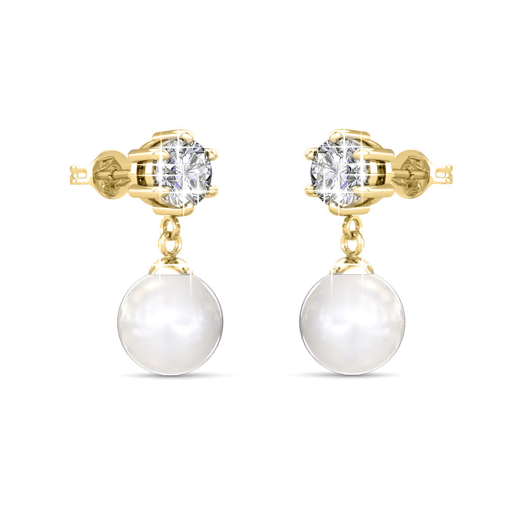 Chaussette Secrète de Noël avec 3 Paires de Boucles d'Oreilles en Cristaux Autrichiens