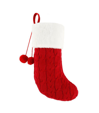 Chaussette secrète de Noël avec 3 paires de boucles d'oreilles en cristaux autrichiens