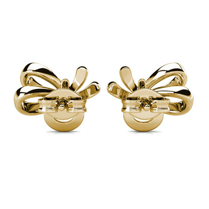 Chaussette secrète de Noël avec 3 paires de boucles d'oreilles en cristaux autrichiens